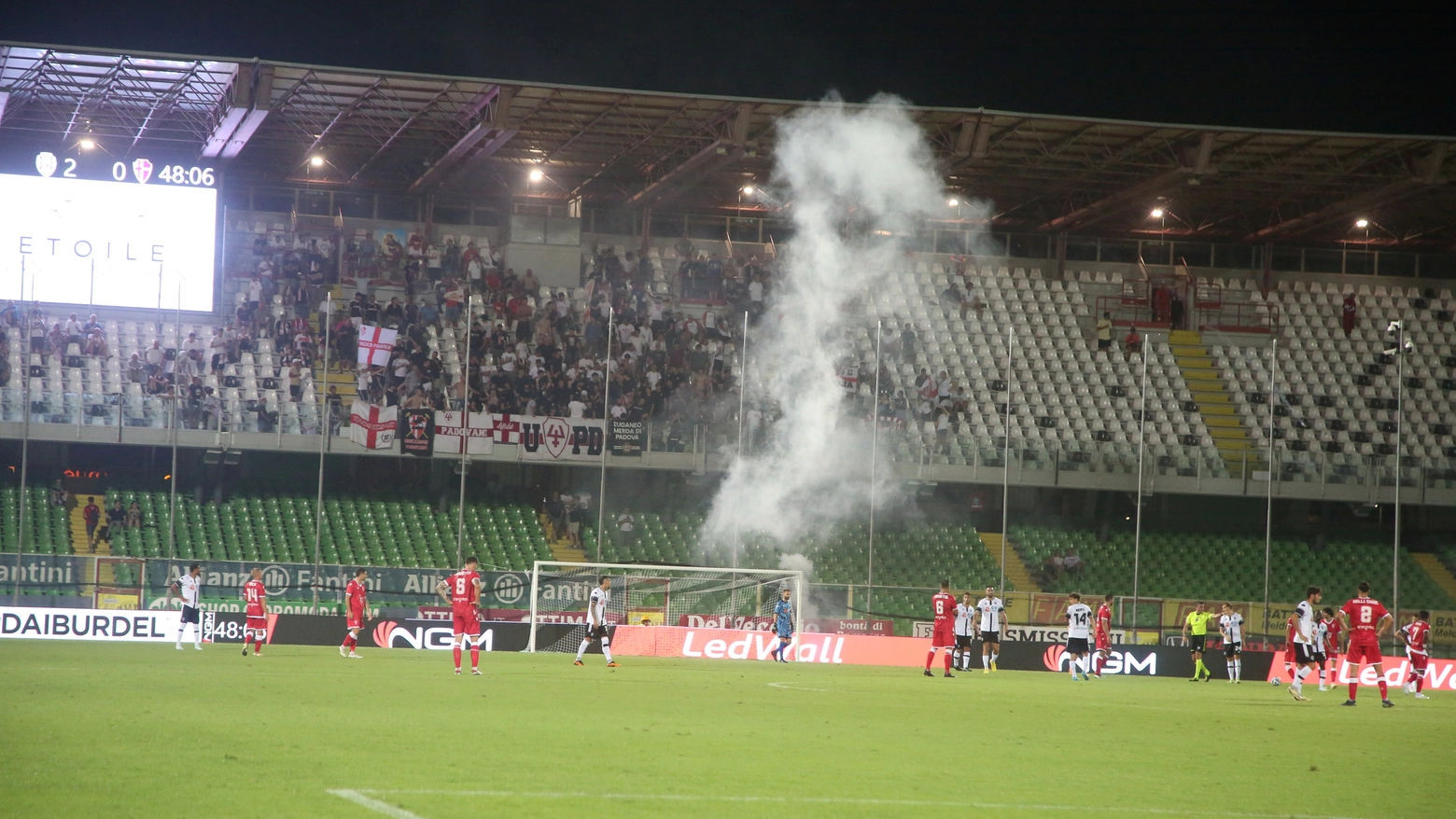 La partita di Coppa Italia Cesena-Padova