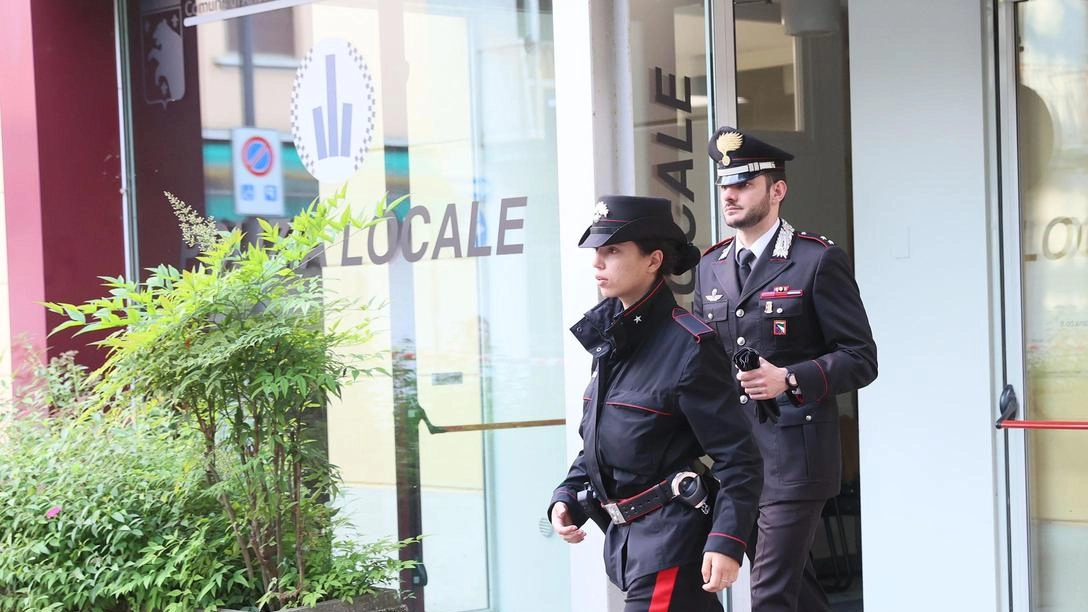 L’intervento dei carabinieri sul luogo dell’omicidio