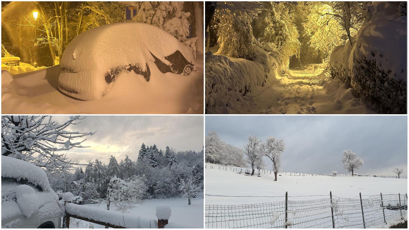 Tanta neve in Emilia Romagna, fino a un metro in Appennino: mappa