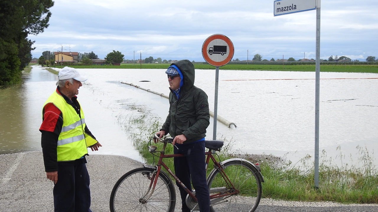 Gli effetti in Bassa Romagna dell'alluvione del maggio 2023