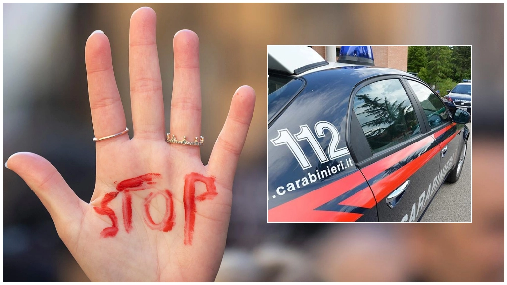 La donna di 32 anni è riuscita a chiamare i carabinieri e ha raccontato di aver subito ripetuti episodi di violenza domestica