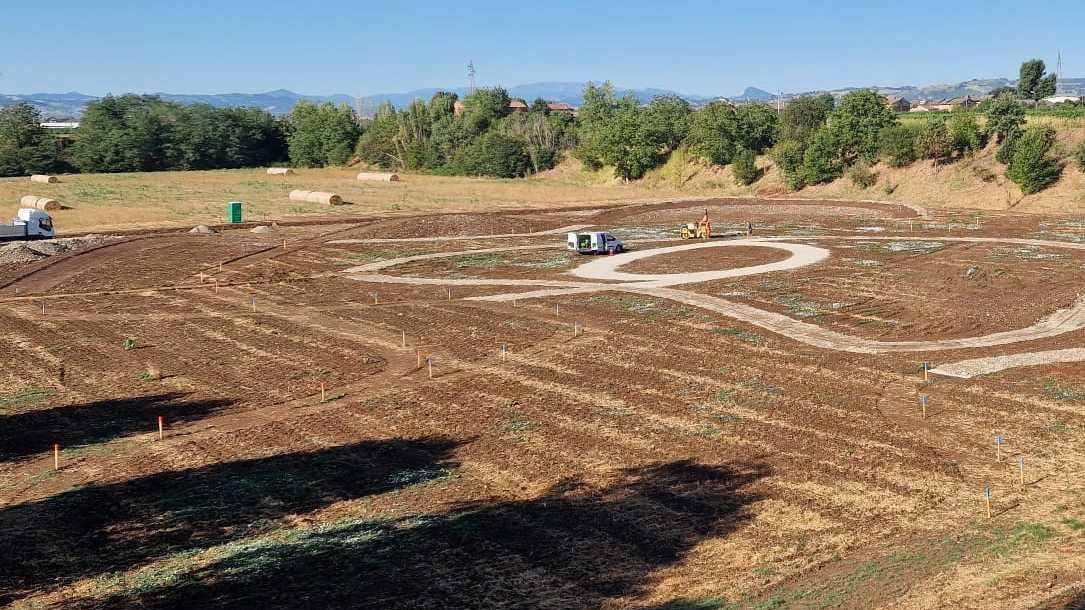 All’ex cava di Tabina il circuito per il ciclismo fuoristrada su un’area di 1.200 metri per aggregare gli appassionati