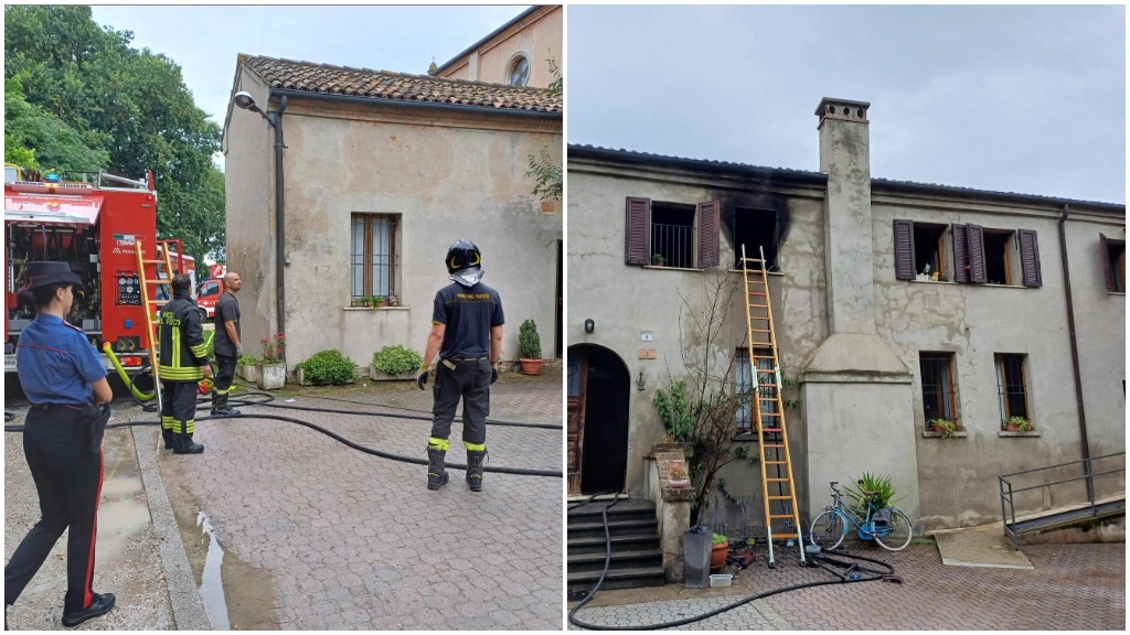 Incendio nel centro di accoglienza a Bondeno (Ferrara): una donna gravemente ustionata