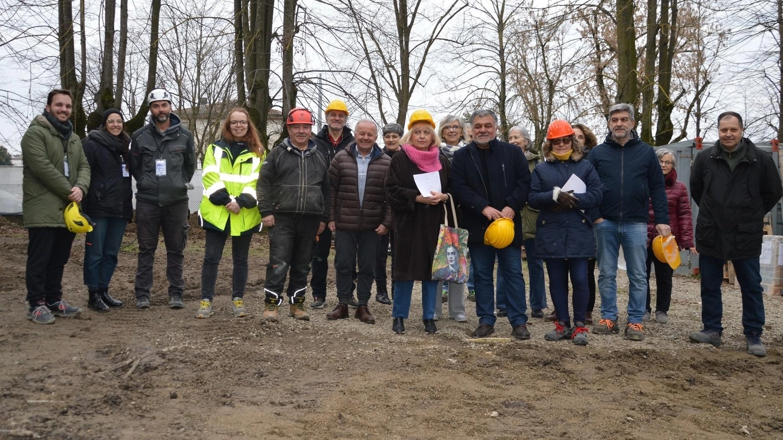 Passeggiata aperta ai residenti nel cantiere del nuovo centro civico