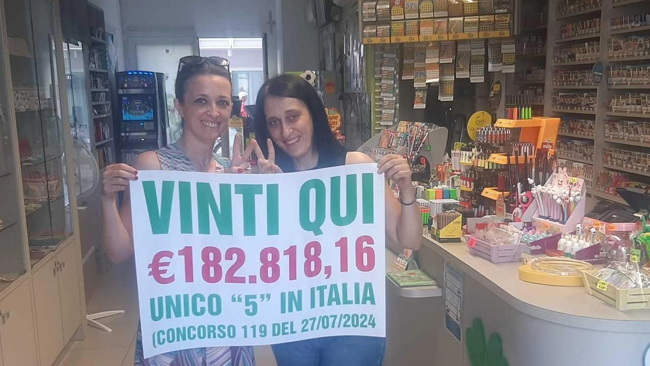 Vinti 182mila euro al Superenalotto ‘Il Quadrifoglio’ porta fortuna