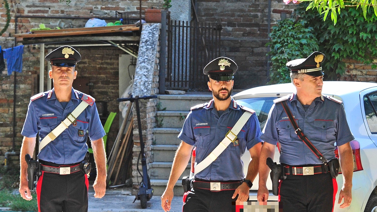 Brasiliana uccisa, le indagini dei carabinieri (foto Luca Toni)