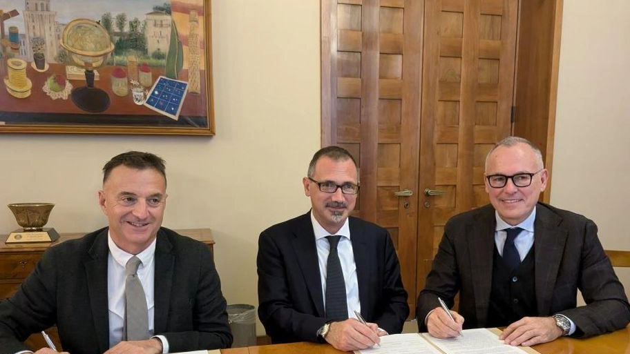 La firma dell’accordo tra Bf Educational e l’Università di Padova