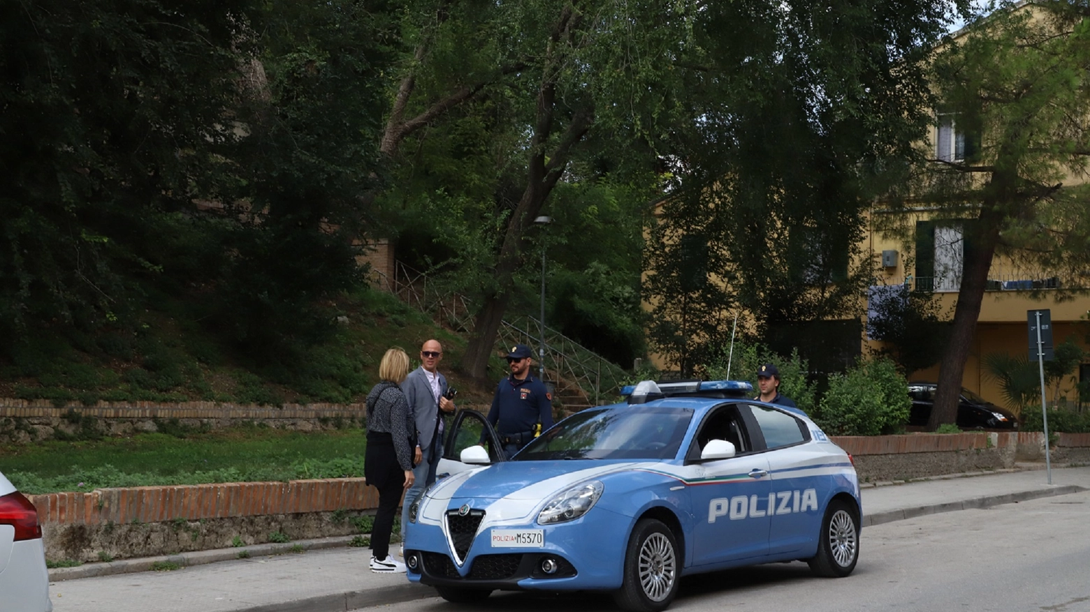 In azione la polizia