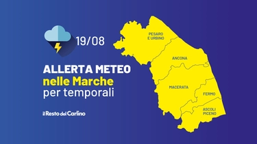 Non finisce l’allerta meteo nelle Marche, ancora temporali: quando torna il sole