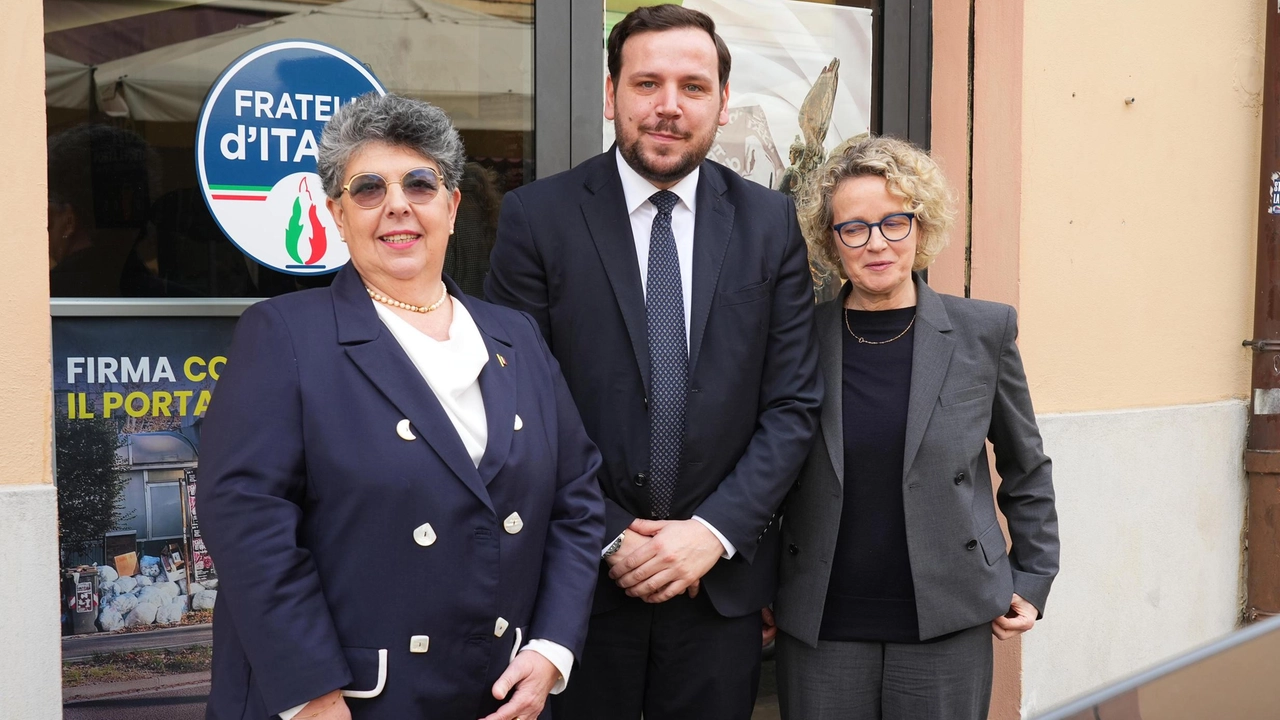 Daniela Dondi, Luca Negrini ed Elisa Rossini