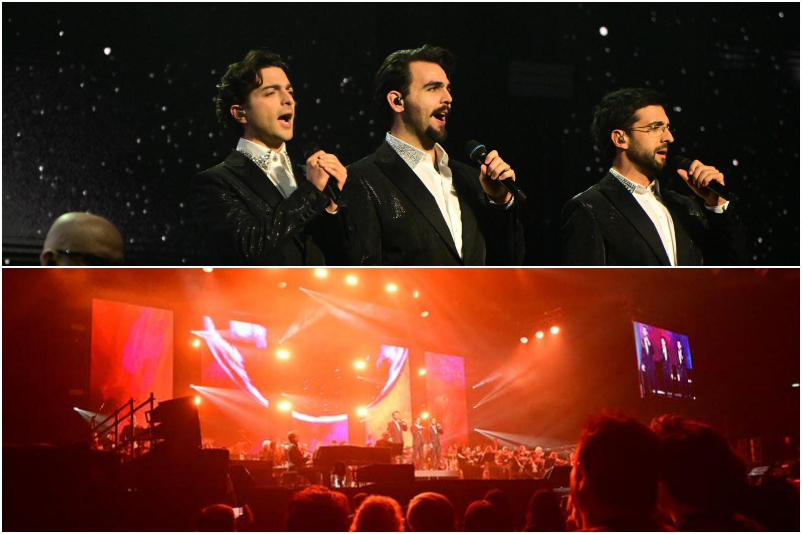 Il Volo spiega le ali della musica e incanta i fan all’Unipol Arena di Bologna