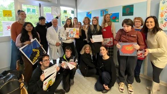 Dall’Olivetti Callegari altre opere creative per la Pediatria