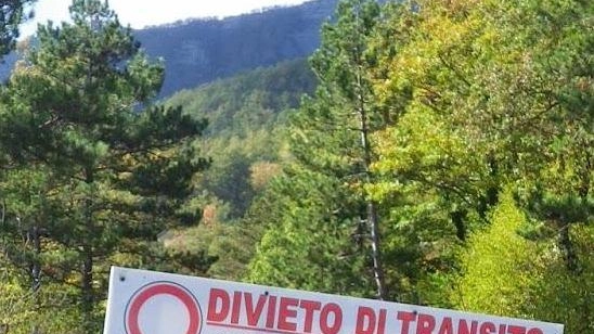 Sbarrata la vecchia Ss Tiberina 3Bis nel tratto di Canili di Verghereto