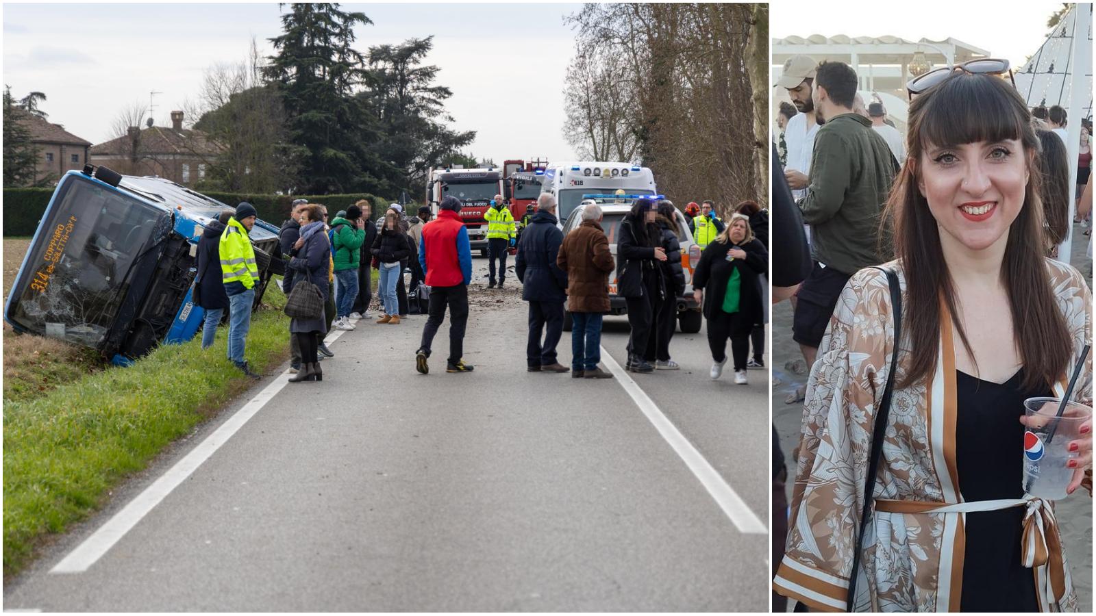 Erika morta nello schianto contro un autobus: “Aveva tutta la vita davanti, era il nostro orgoglio”