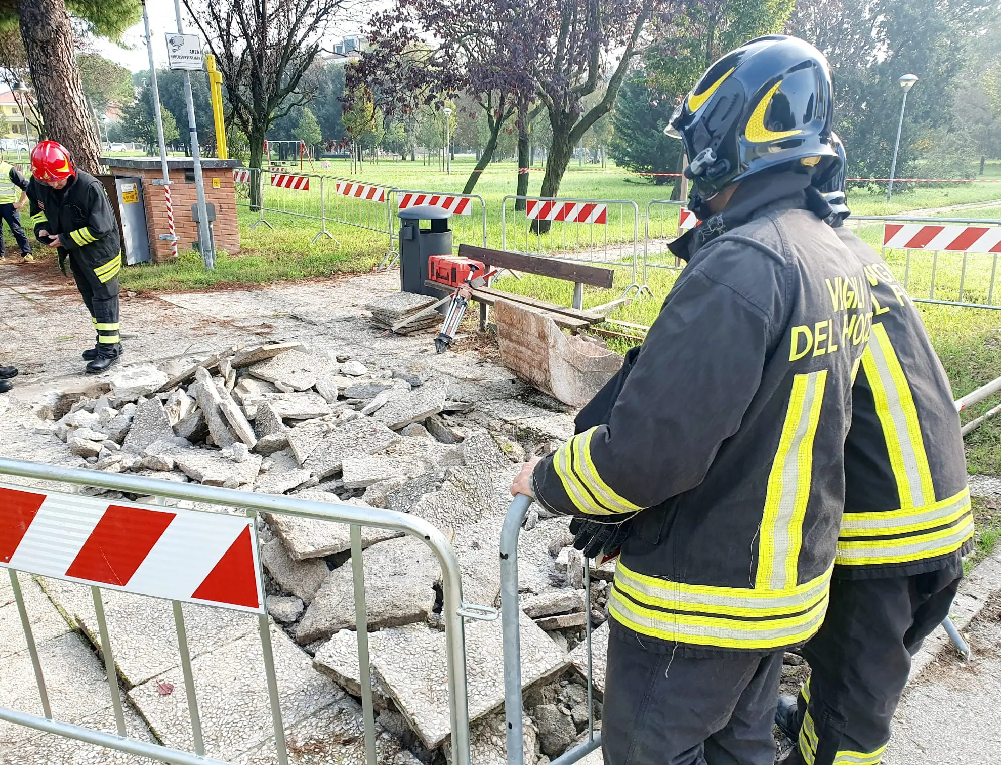 Allarme per una fuga di metano a Rimini