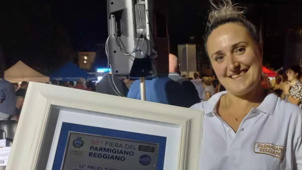 Alessia Zini, casara attiva dal 2016 al 4 Madonne. Nel tondo, il presidente Nascimbeni