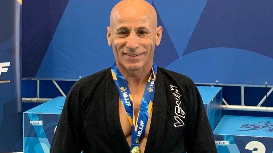 Il 62enne Marwan Zin Eddin, Mario per gli amici, è a Las Vegas per i campionati mondiali di brazilian jiu jitsu