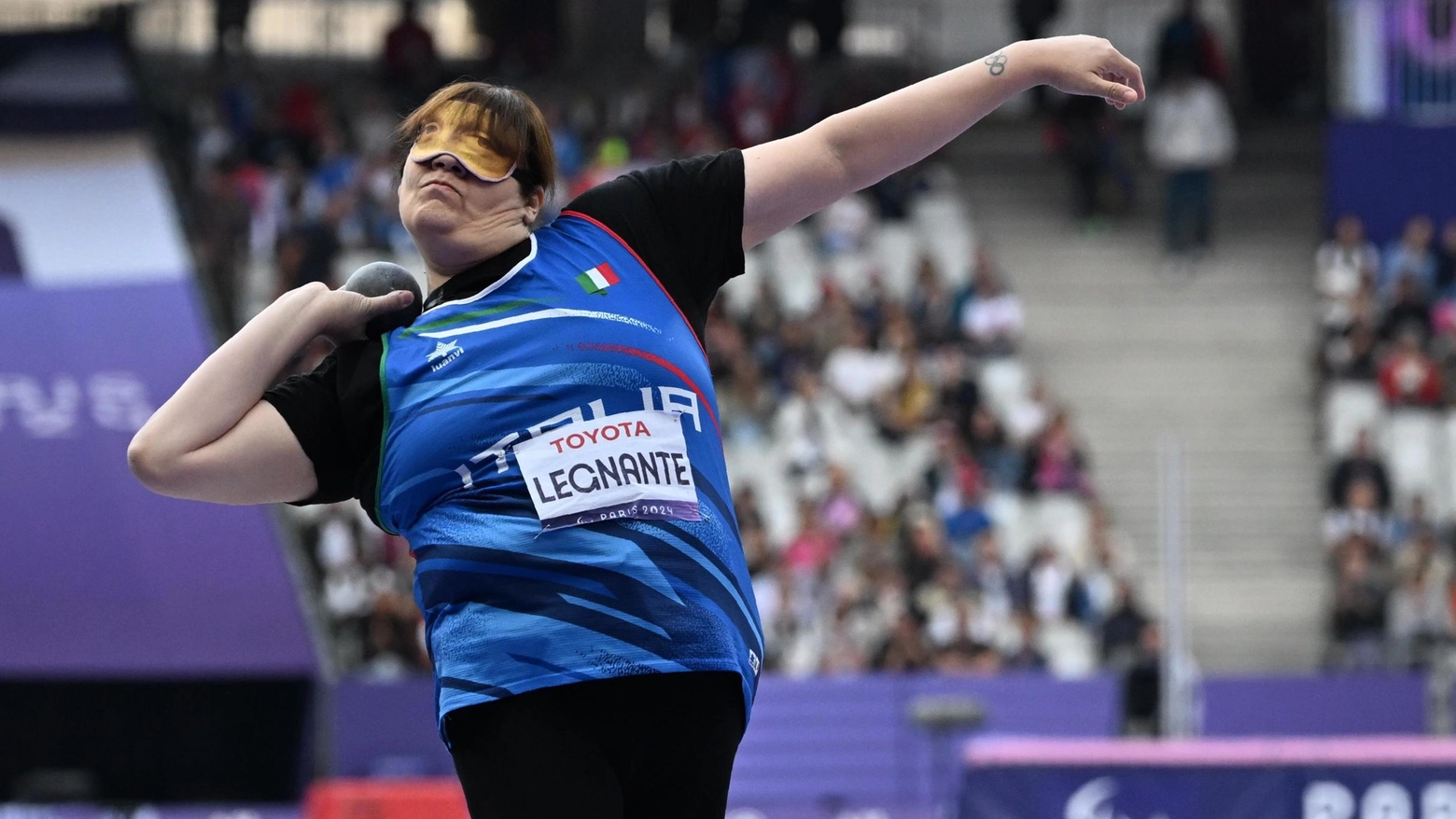 Assunta Legnante, atleta dell’Anthropos Civitanova, in gara alle Paralimpiadi di Parigi