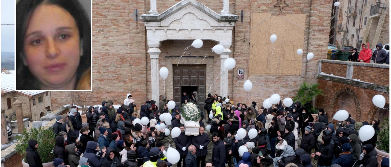 Castignano senza Natale per il funerale di Emanuela: “La violenza deve sparire dal nostro cuore”