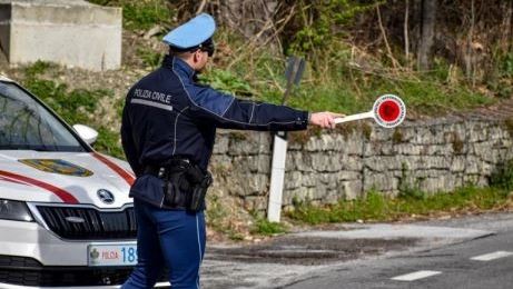 Sul posto è intervenuta la polizia civile (foto di repertorio)