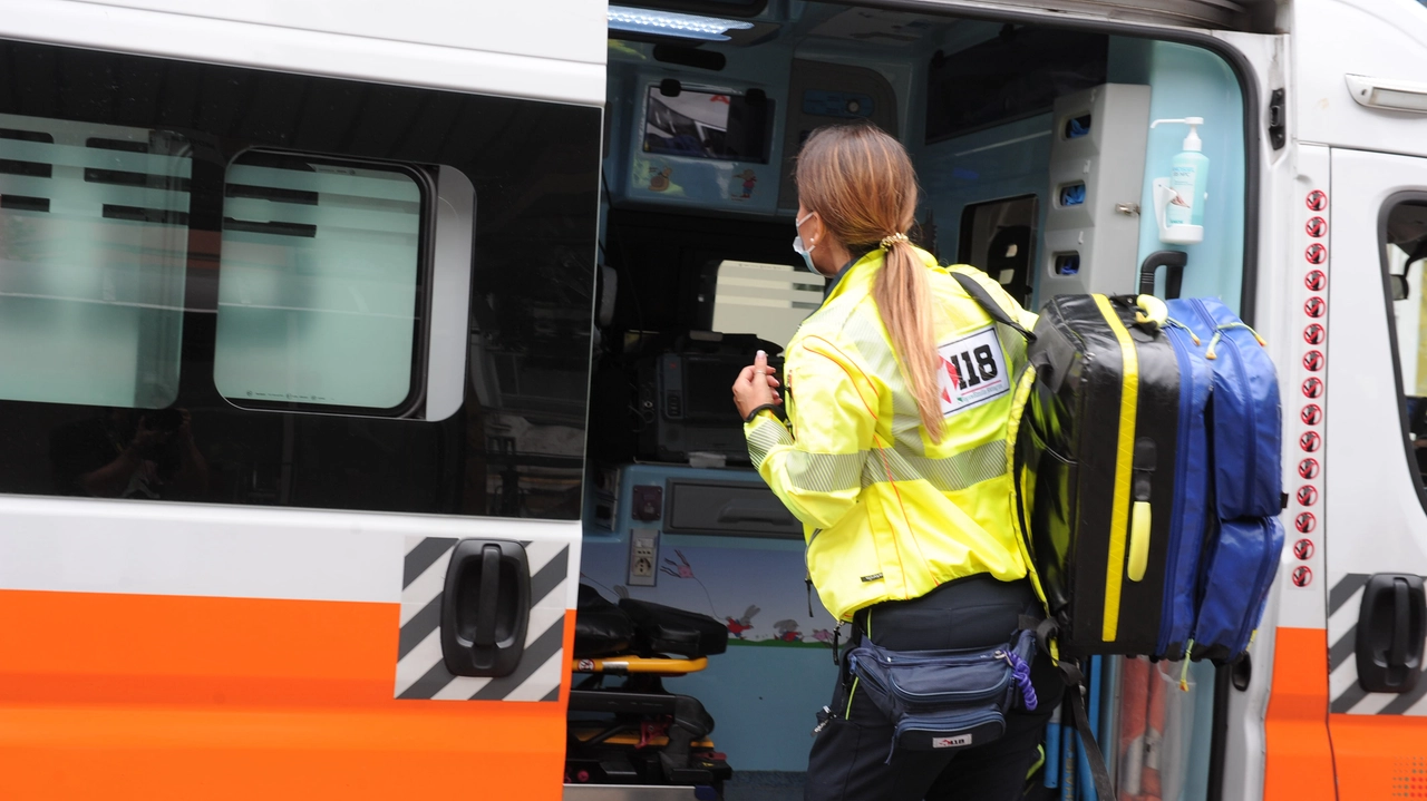 Incidente lungo la Statale Faleriense a Piane di Montegiorgio: un ferito