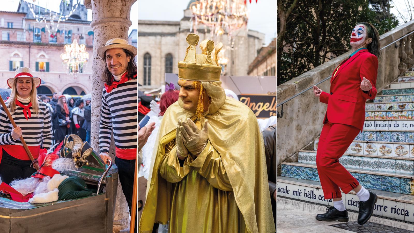 Carnevale show: da Offida ad Ascoli, tutti in maschera