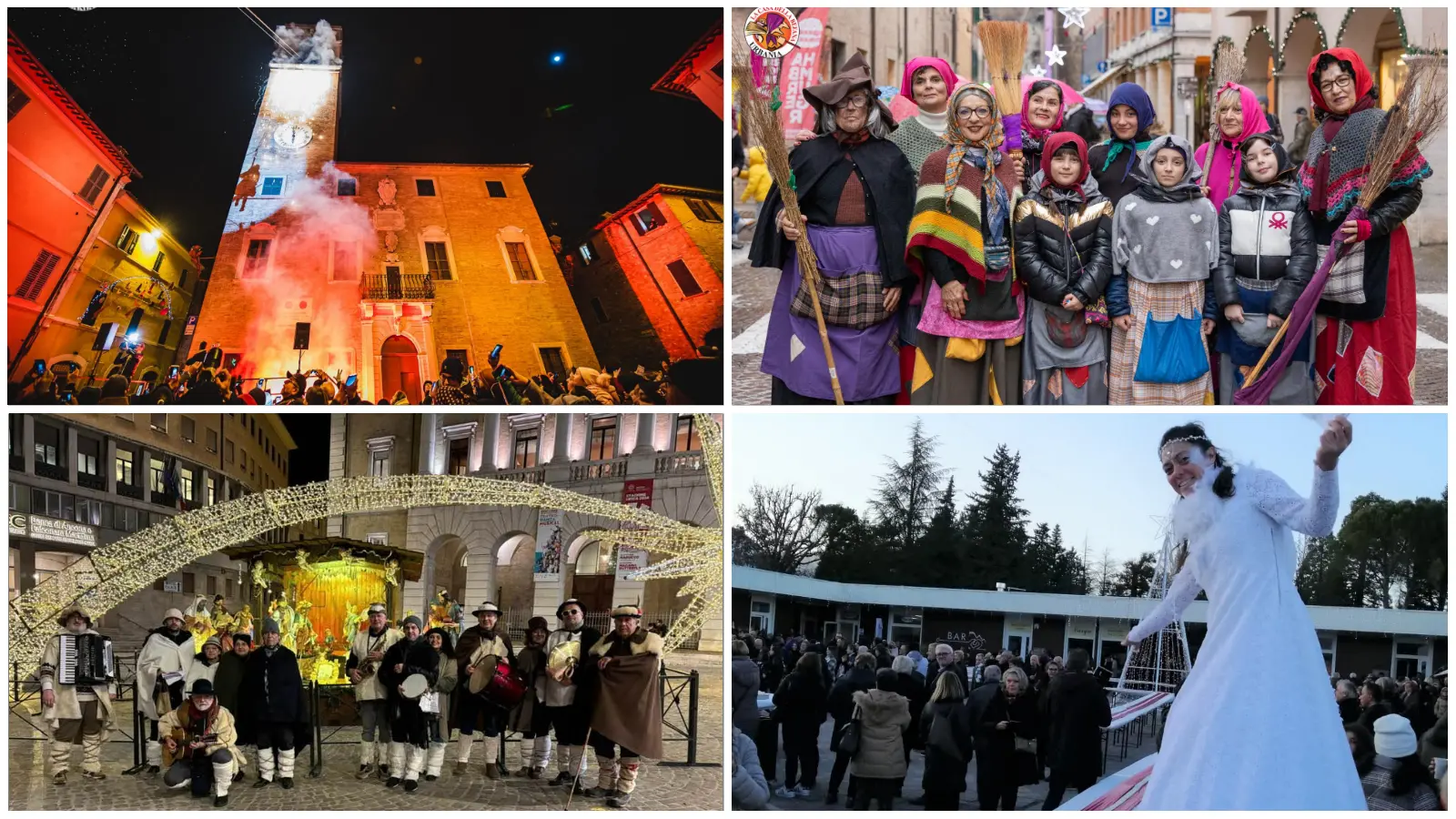 Feste e spettacoli per la Befana 2025: gli appuntamenti nelle Marche