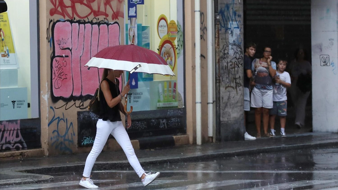 Questa settimana, le precipitazioni previste sono abbastanza deboli