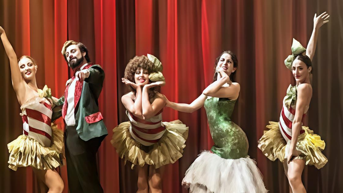 Christmas show al Teatro Nuovo. Fantasia sul palco