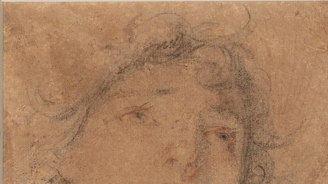 Un disegno di Cecco Bravo esposto al Palazzo Ducale di Urbino