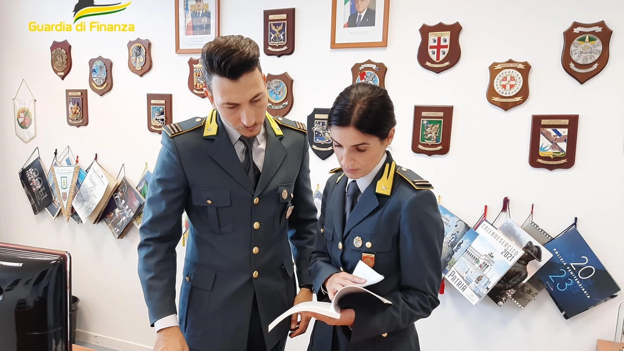 I finanzieri della Guardia di finanza di Treviso