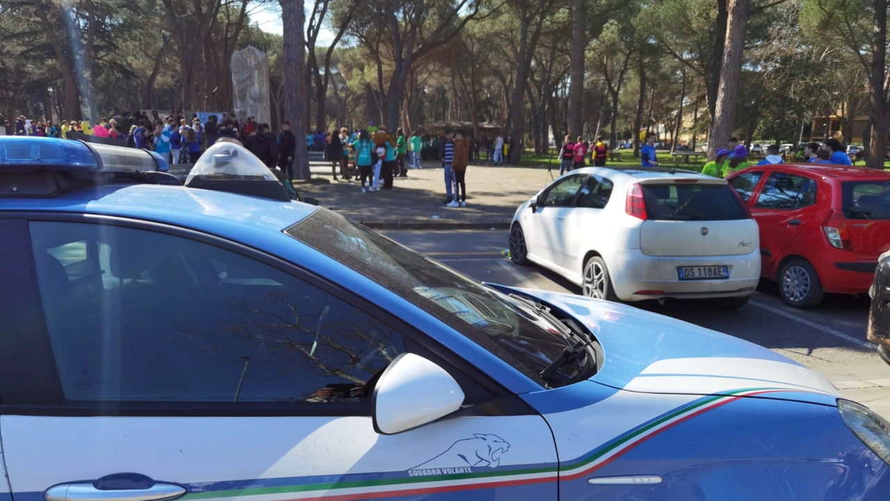 In azione la polizia