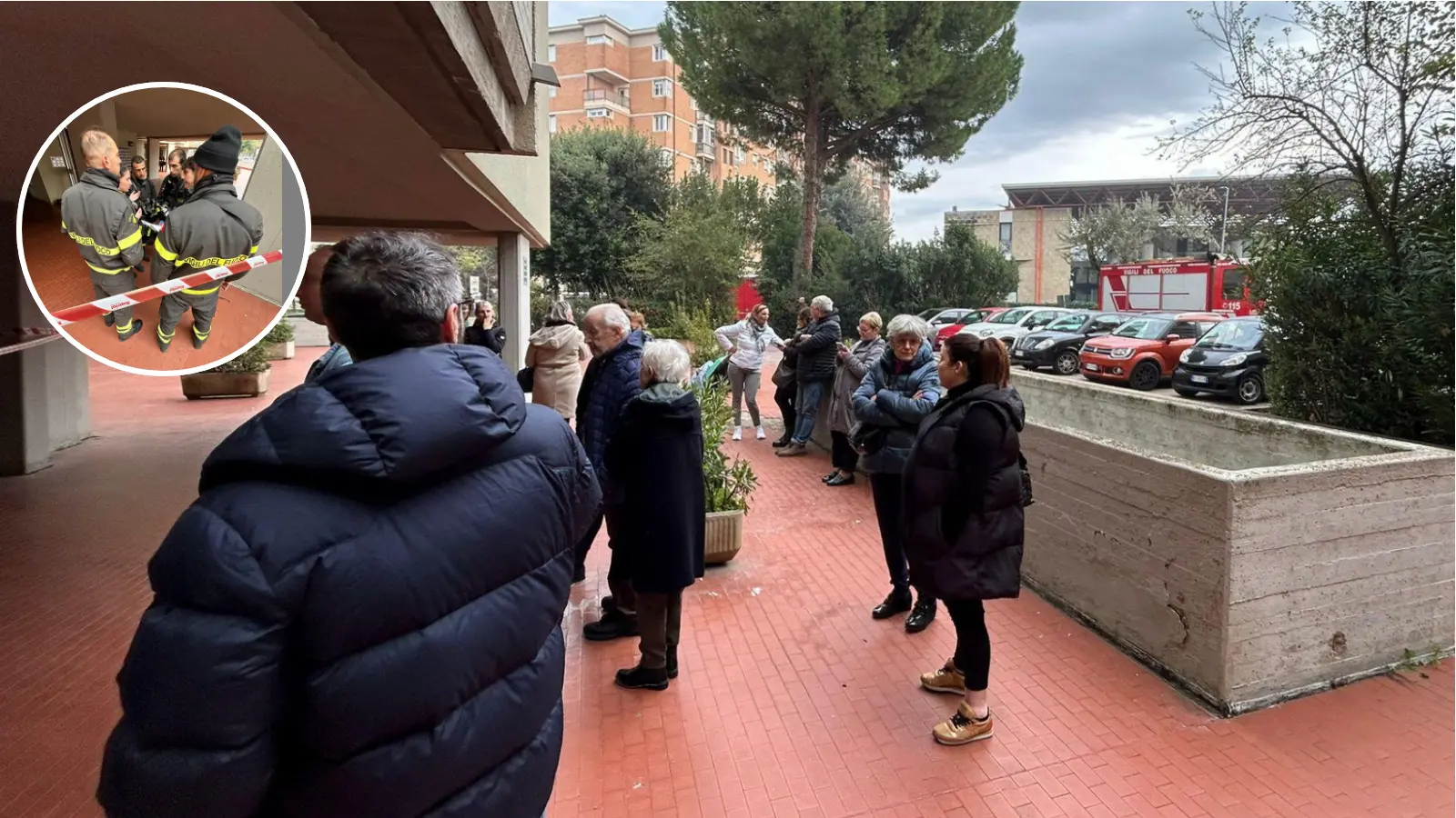 Forte odore dalle cantine, tosse e irritazioni: evacuato condominio di 7 piani