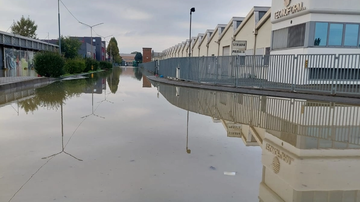 Valsamoggia, nel Bolognese, sott'acqua