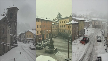 Dove nevica oggi in Emilia Romagna. Sabato 21 dicembre allerta meteo arancione