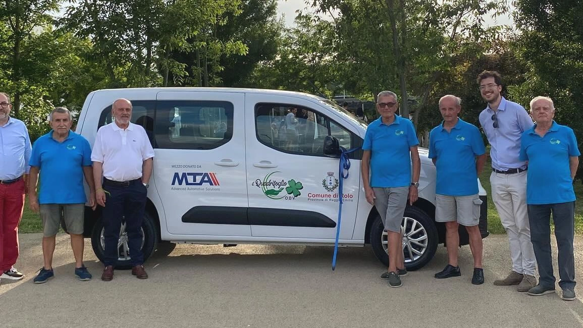 L’azienda di Rolo Mta Automotive Solutions dona un mezzo per disabili