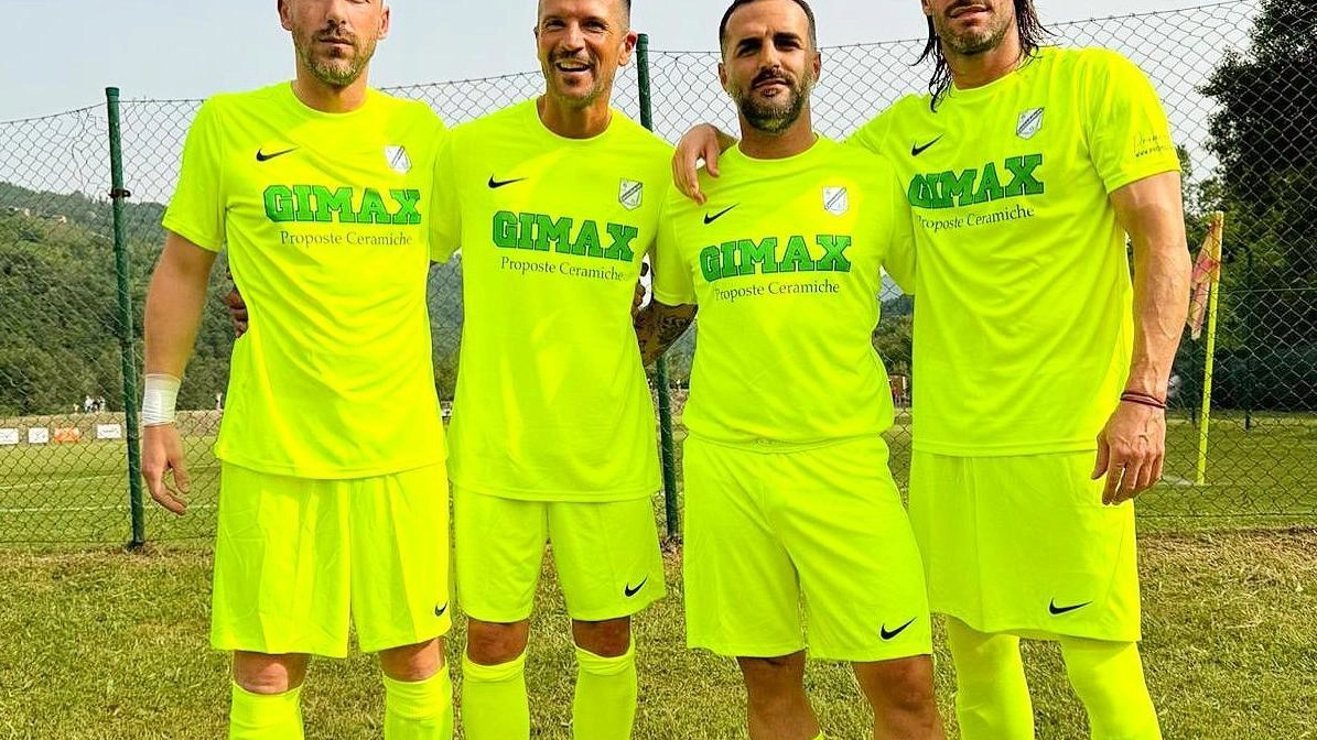 Poker di qualità:. Rudy Guidetti, Luca Schenetti, Marco Magnani e Guido Guidetti