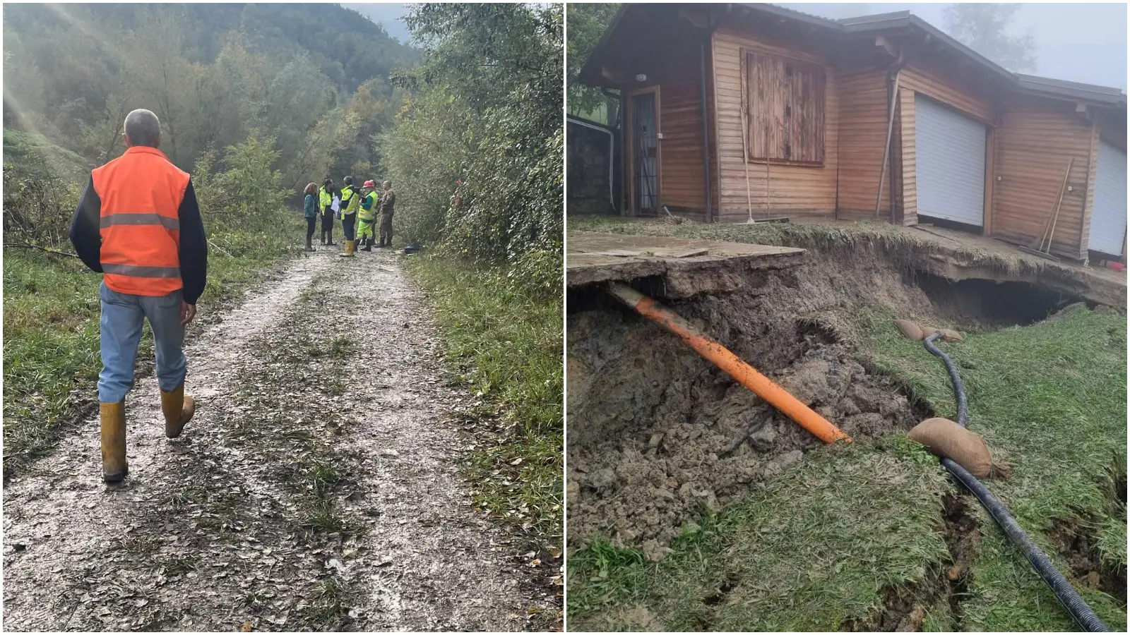 Frana riattivata nel Bolognese: nuove evacuazioni temporanee