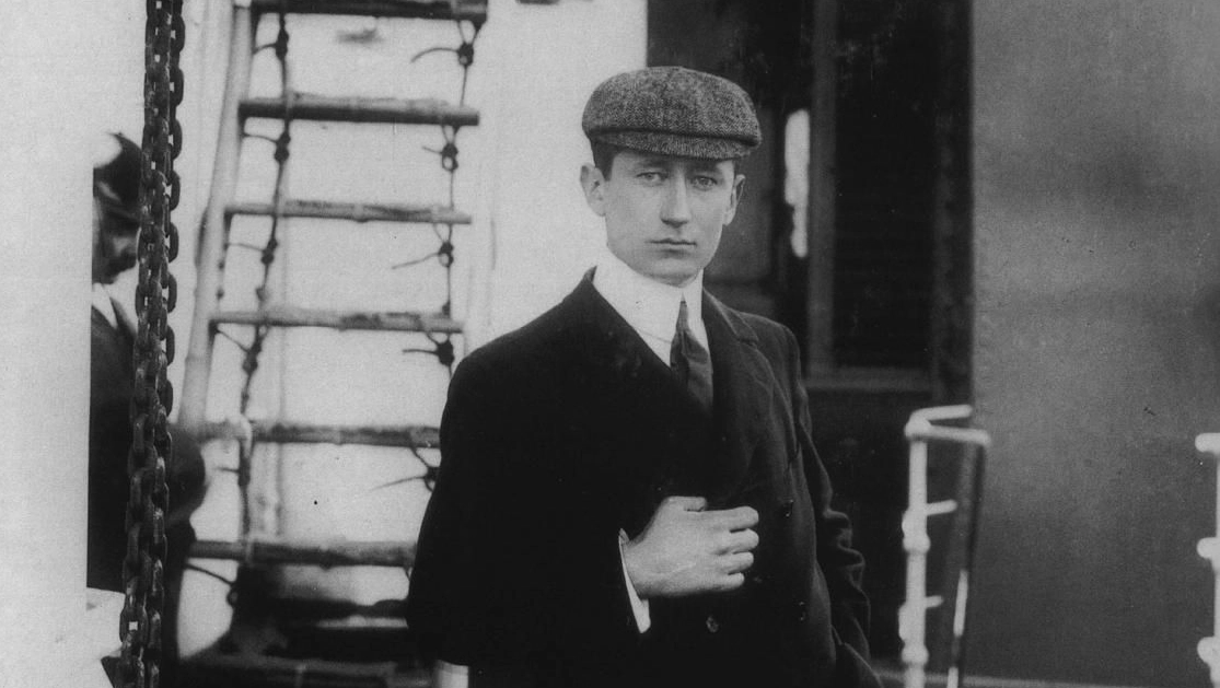 Il giovane Guglielmo Marconi