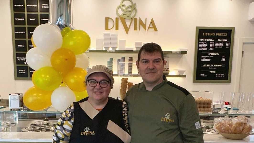 Prima candelina per la Divina Gelateria