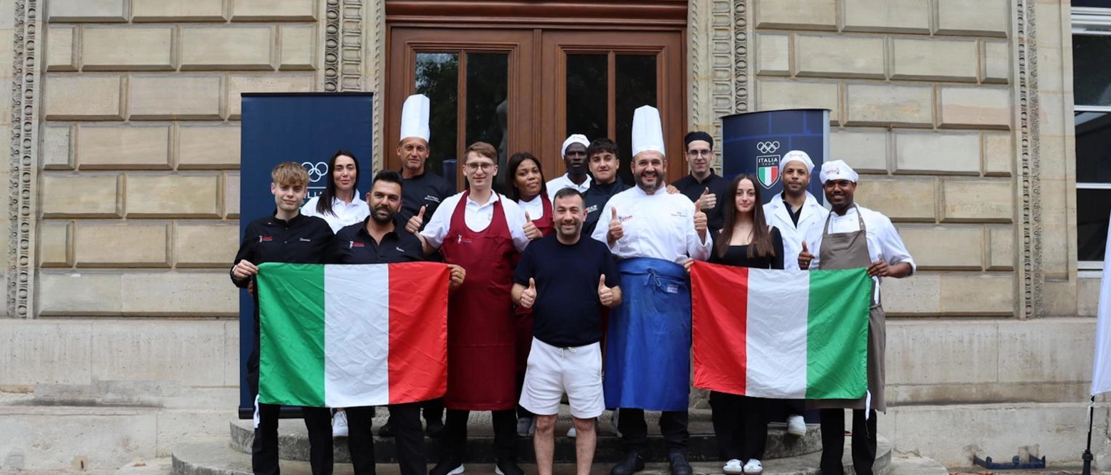 La ditta dei fratelli Sansuini, con sede a Urbania, prepara da mangiare agli azzurri ai Giochi di Parigi: "Un orgoglio. Faremo pure il crostolo"