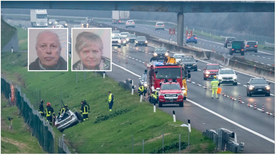 Schianto in autostrada A14, morti coniugi faentini: l’architetto Ravagli e la moglie Bisi