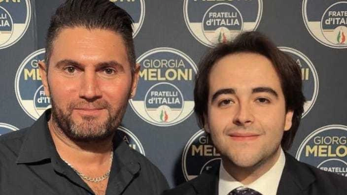 Da sinistra, il consigliere Lorenzo Brogi e Nicolas Vacchi, consigliere metropolitano di Bologna