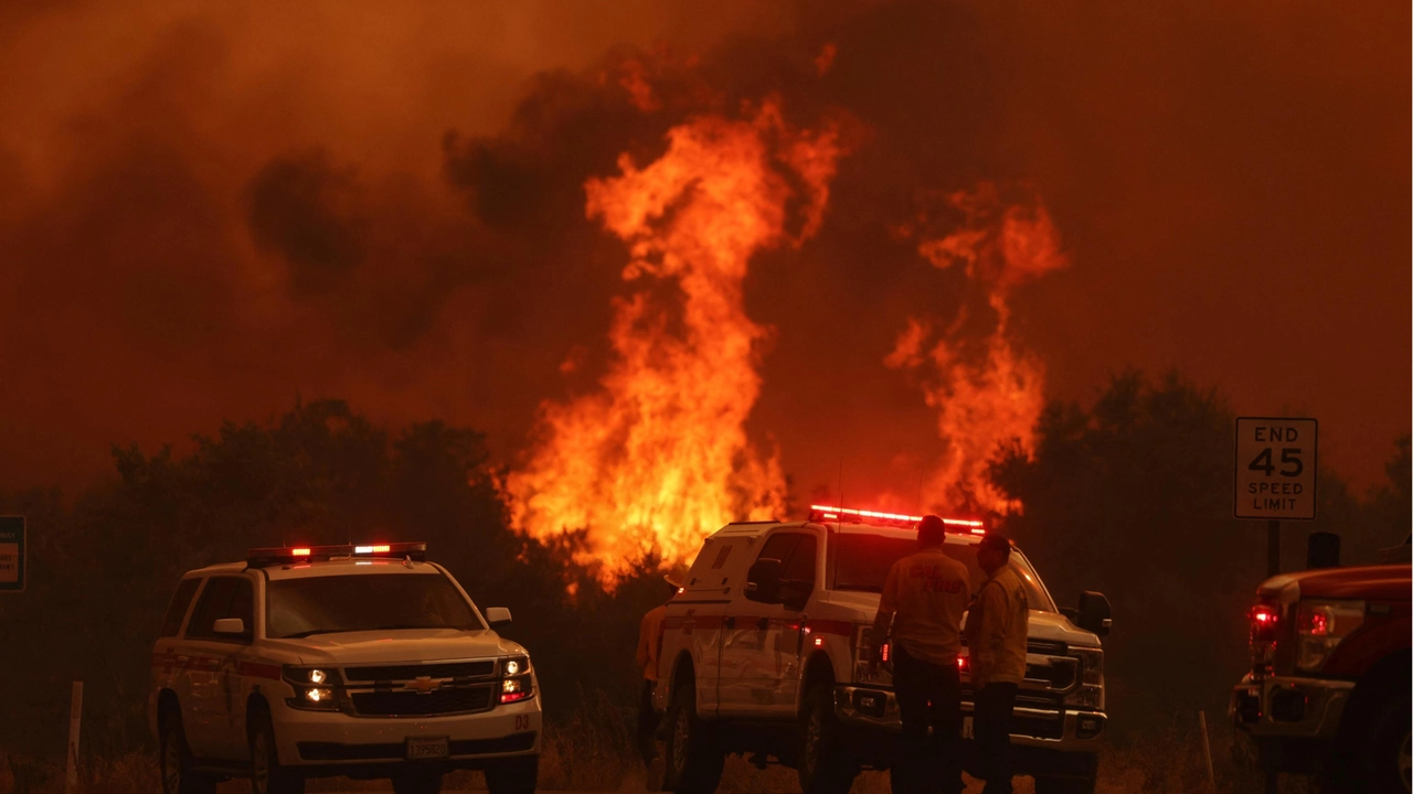 Le terribili immagini degli incendi che stanno devastando Los Angeles