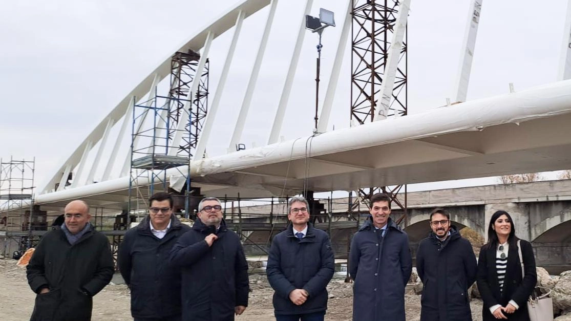 Ponte sul Cesano, posato l’ultimo concio