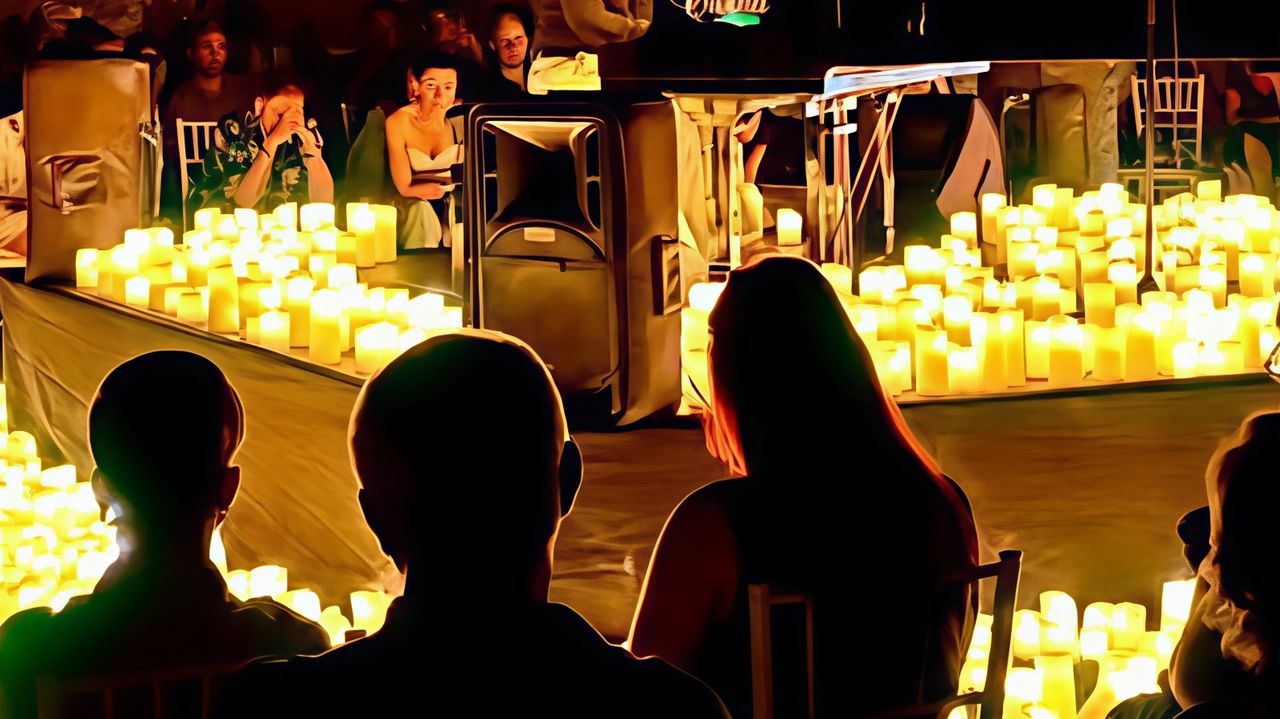 Tutto il fascino della musica a lume di candela torna ad Ancona. E lo fa in un luogo già di...