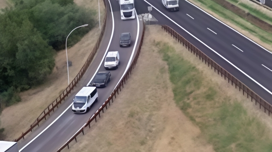 Raffica di incidenti, un tir si ribalta in autostrada