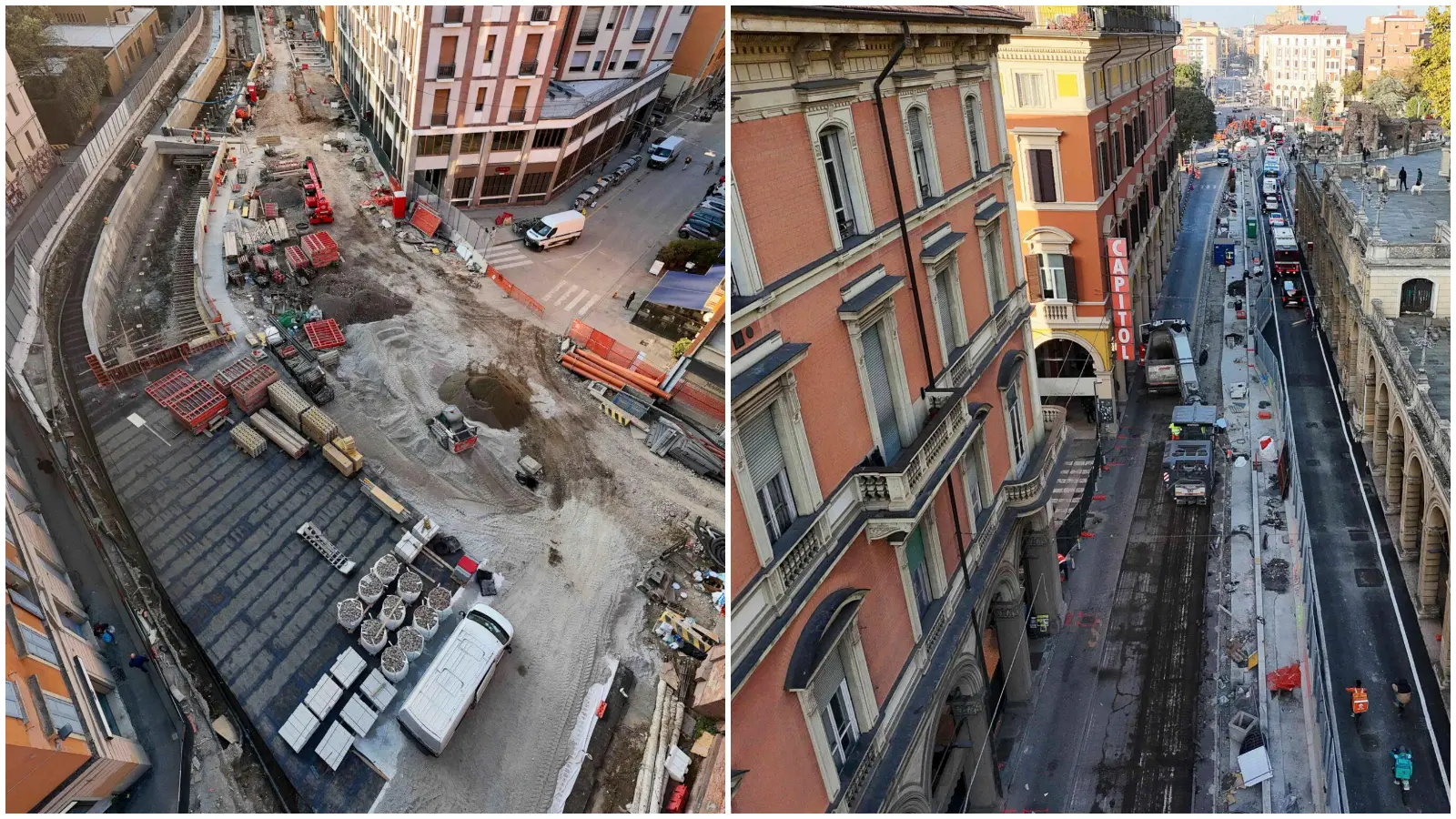 Cantieri Tram A Bologna A Che Punto Sono I Lavori Della Linea Rossa