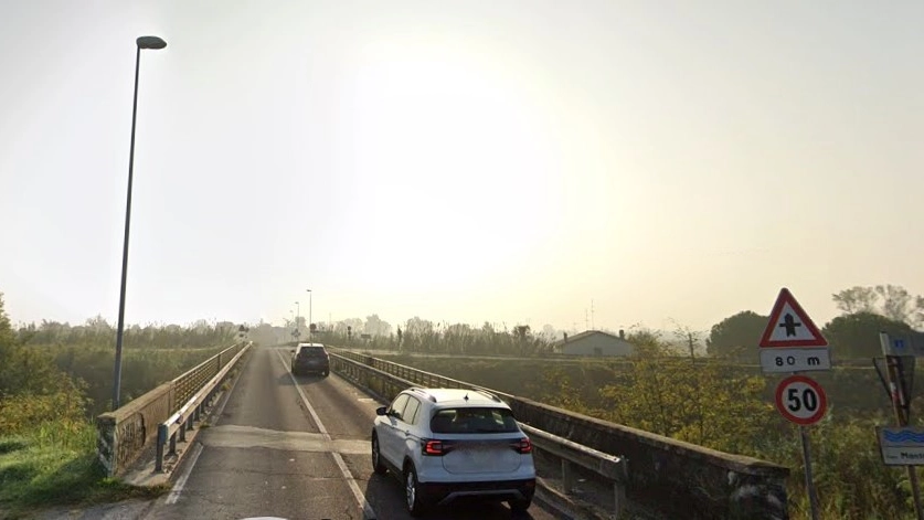 L'attuale ponte sul fiume Montone, tra Ragone e San Pancrazio