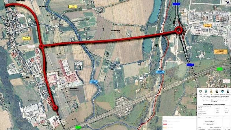 La strada farebbe da collegamento tra la Statale 77 ValdiChienti e la Statale 16 Adriatica